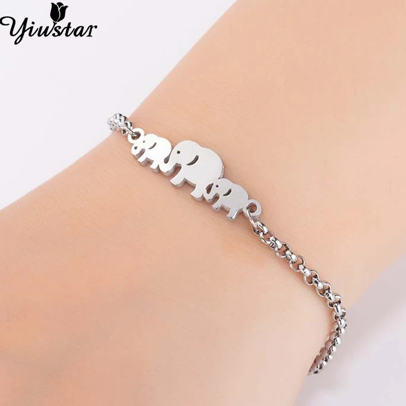 Yiustar Boho Aniaml подвески для девушек из нержавеющей стали женские индийские