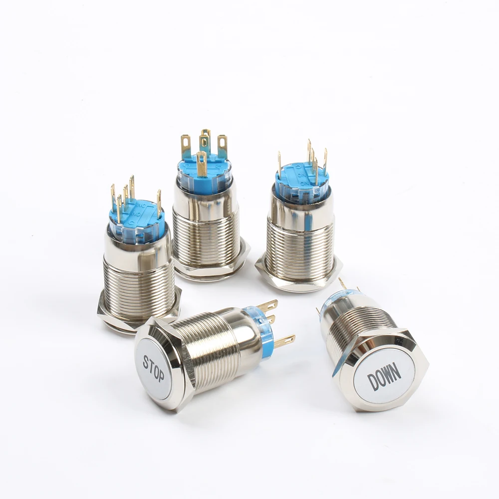 Кнопка для настройки 19 мм металлическая кнопка из нержавеющей стали кольцевая