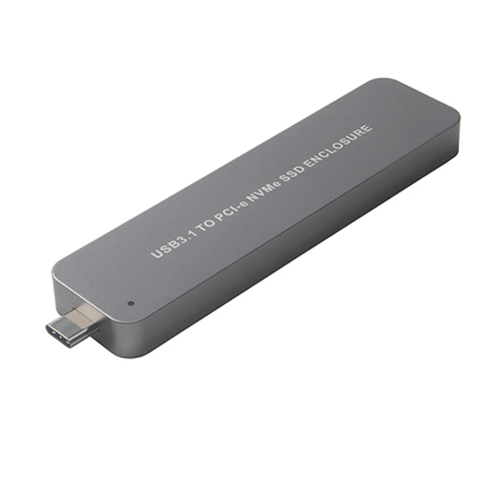 Корпус для жесткого диска USB3.1 Тип C SSD корпус/коробка/адаптер NVME M.2 USB адаптер M2