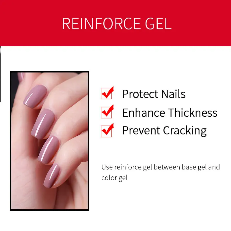 Gelike 15 мл гель УФ Базовое покрытие без вытирания лаки для ногтей комплект