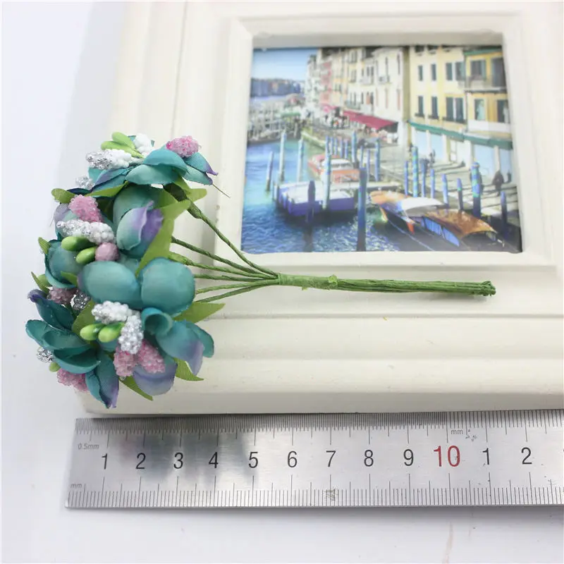 6 шт. материал для рукоделия венка коробка конфет аксессуары свадебное украшение