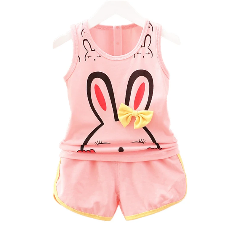 2017 Fashion Spring Baby Clothing Sets Children Boys Girls Kids Brand Sport Suits Tracksuits Cotton Short + Pants 2pcs | Детская одежда