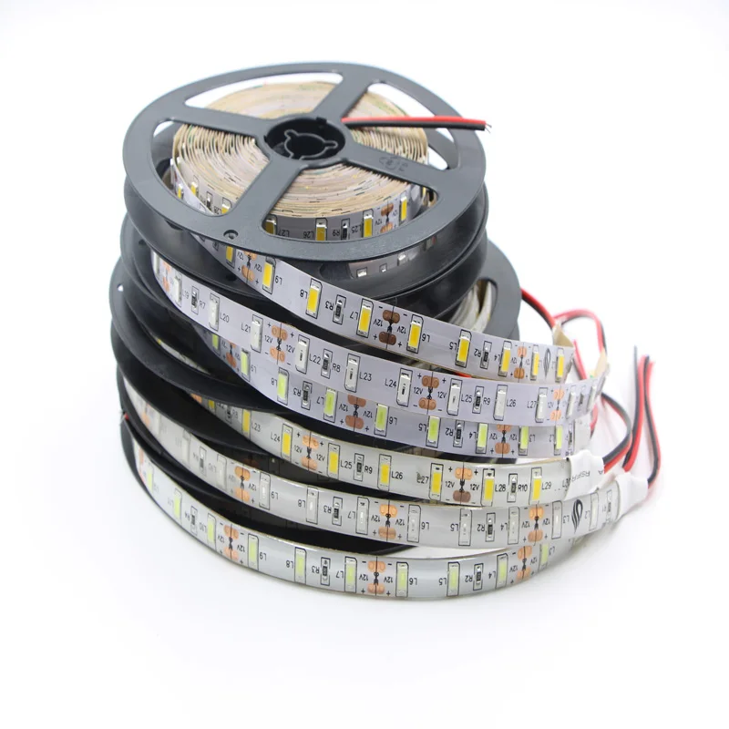 Супер яркая светодиодная лента 5 м SMD 5630 Flexibe 12 в 60/90/120 светодиодов/м IP20