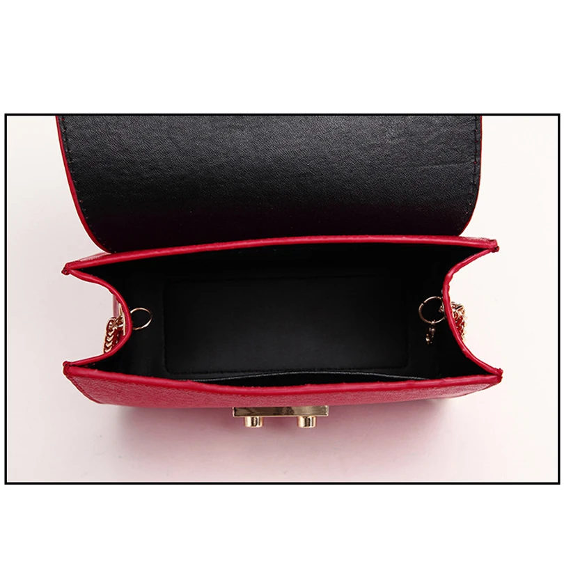 Женские мини-сумки LADSOUL хорошее качество маленькие сумки через плечо с цепочкой