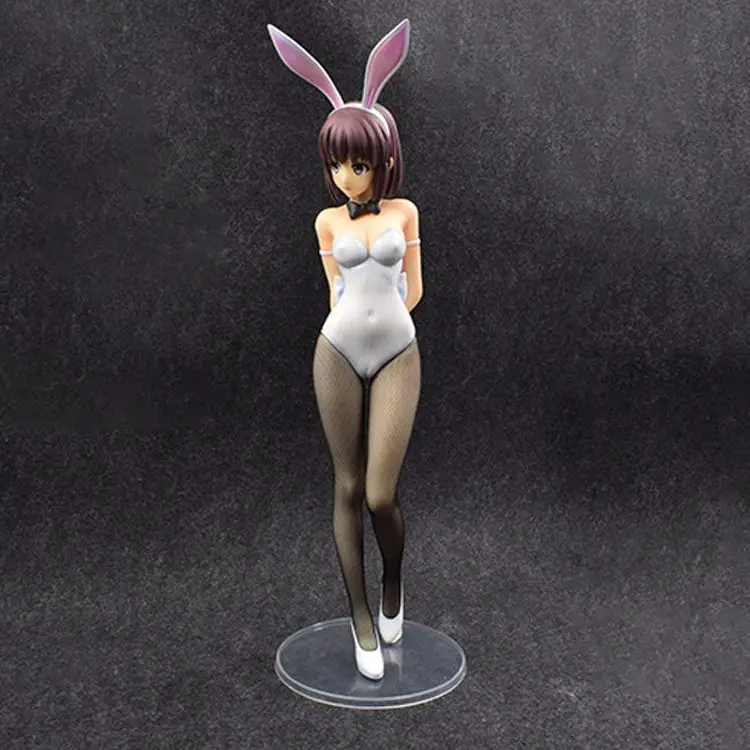 36 см Saenai Heroine No Sodatekata заячьи уши Katou Megumi Bunny модель 1/4 белая сексуальная аниме экшн