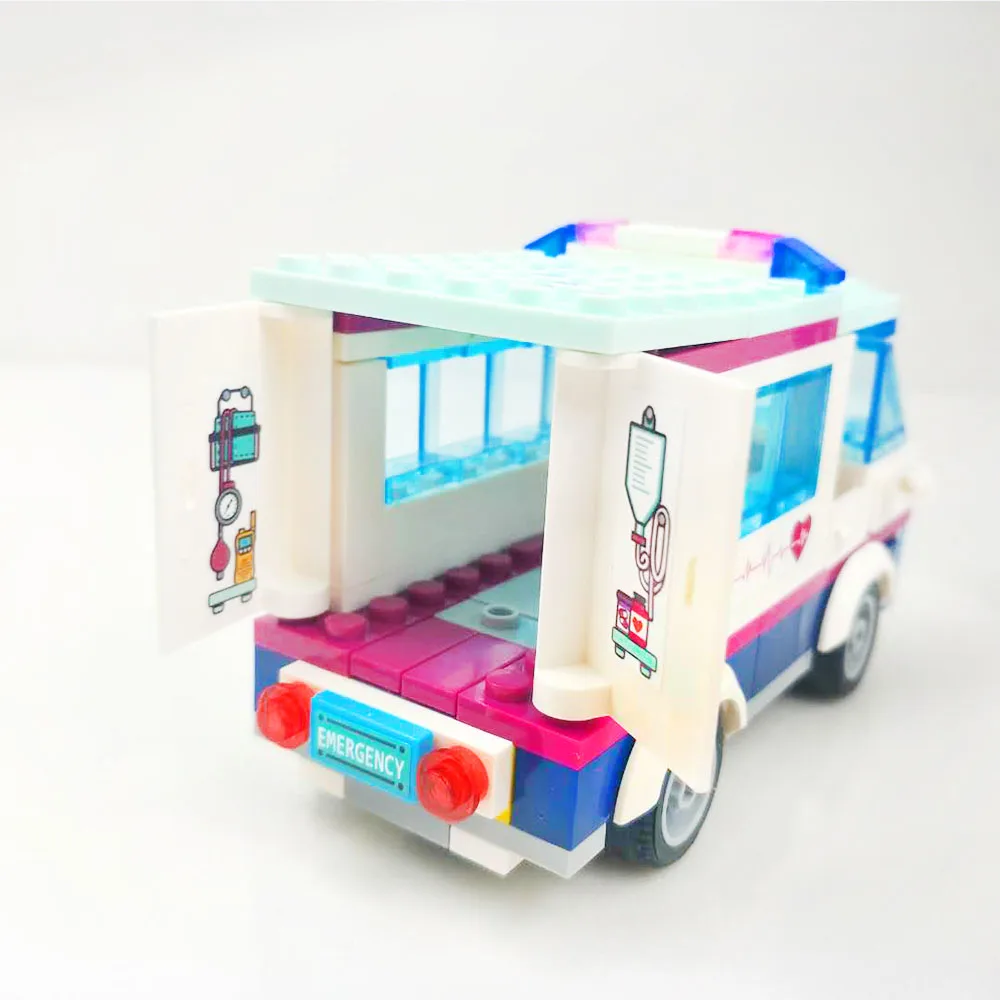01039 Heart lake Hospital Construction Toy Friends Girls Series 932pcs Building Blocks Compatible 41318 | Игрушки и хобби