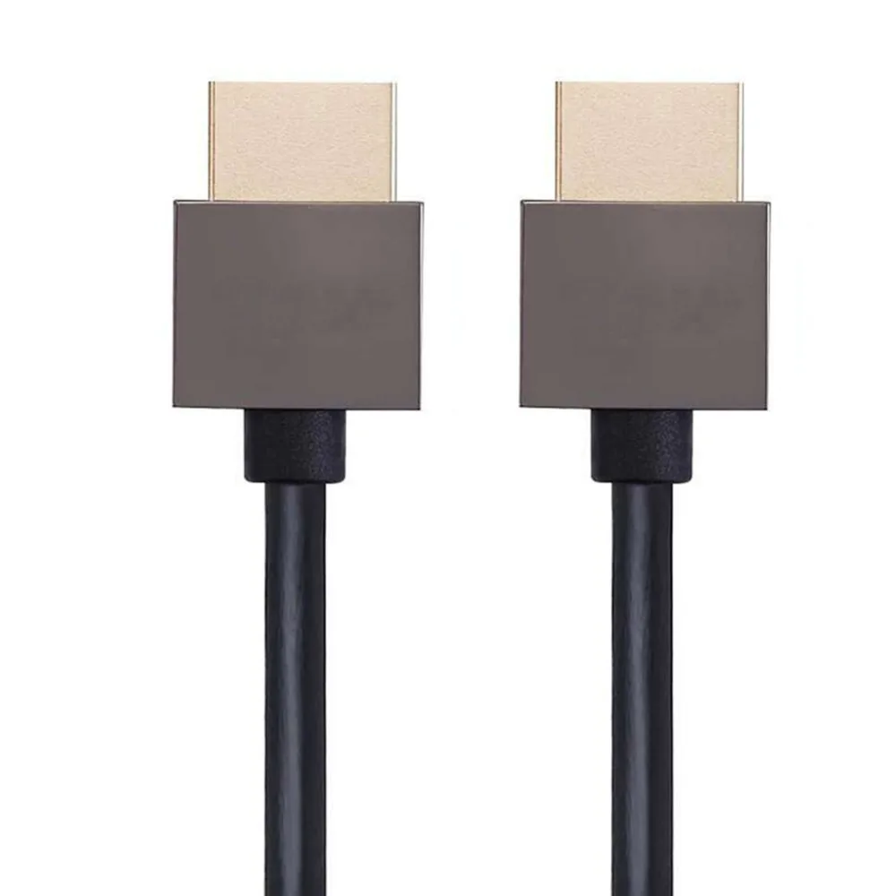 Ультратонкий гибкий HDMI 2,0 с высоким уровнем Скорость кабель, Поддержка 3D, 4K@ 60 Гц, Ethernet, реверсивным звуковым для PS4, X, K-коробка nintendo переключатель и т. д