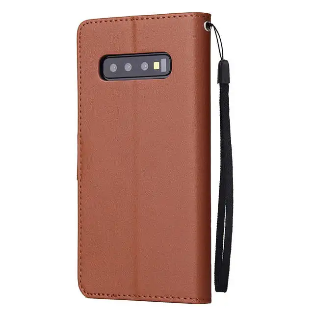Чехол-кошелек для samsung Galaxy S10E S10 Plus из искусственной кожи с откидной крышкой и подставкой, чехол-книжка для samsung s10 s10+ s10e чехол для телефона