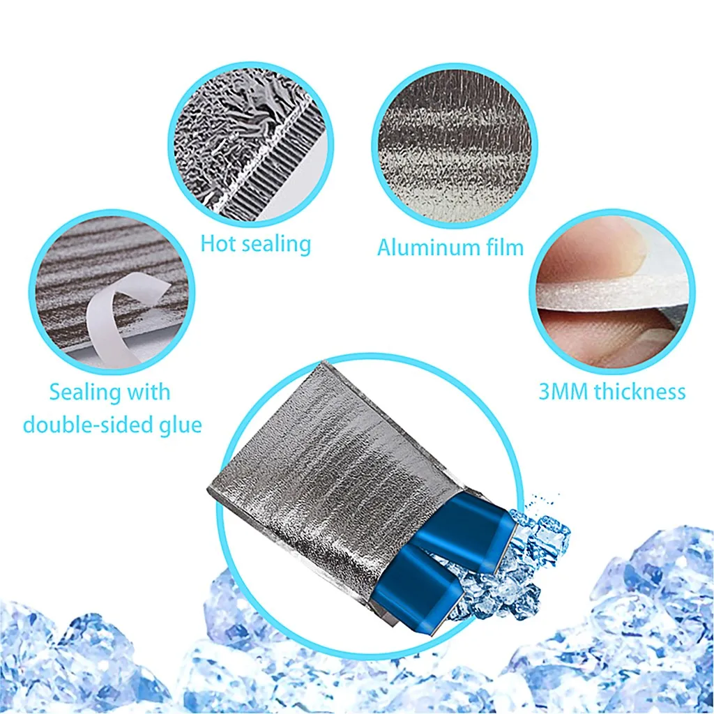 Лучшие продажи 2019 продуктов 25x30 см изолированный легкий замок на молнии