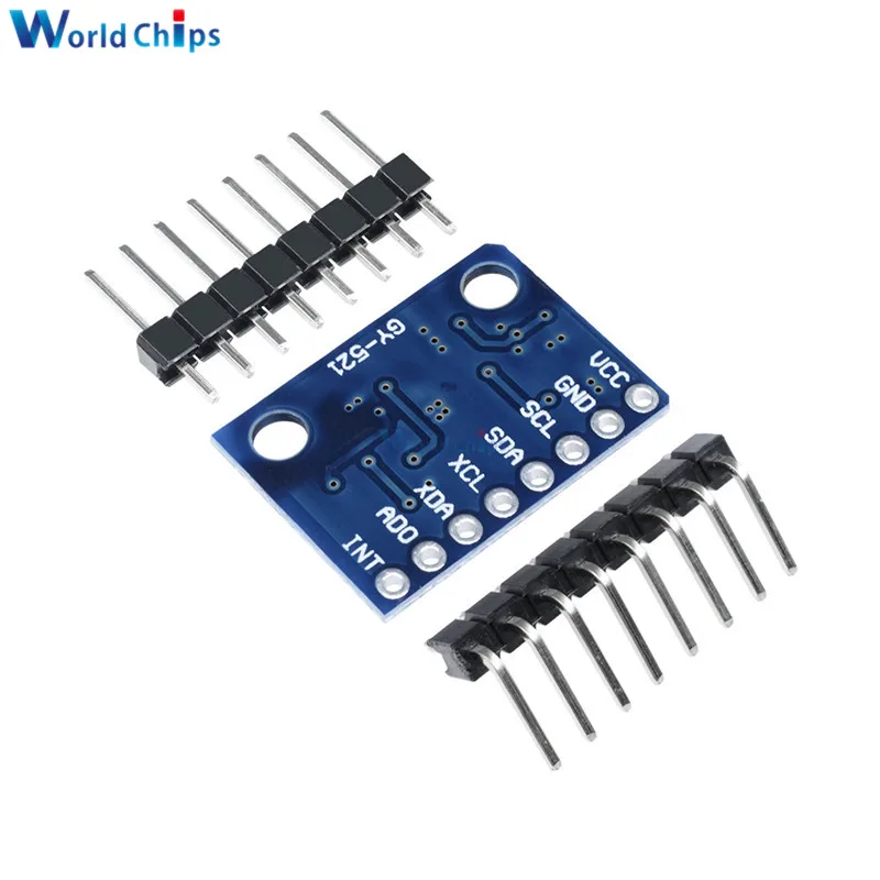 10 шт. GY-521 MPU6050 MPU-6050 модуль датчика для Arduino 3 оси гироскоп Модуль датчика акселерометра совместимый модуль GY521