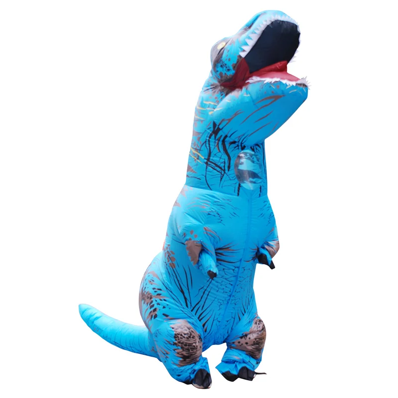 

WELIVENICE Kids Adult Carnival Purim Costume Inflatable Costume Tyrannosaurus Fan Operated Adult Cosplay Animal 7 Color