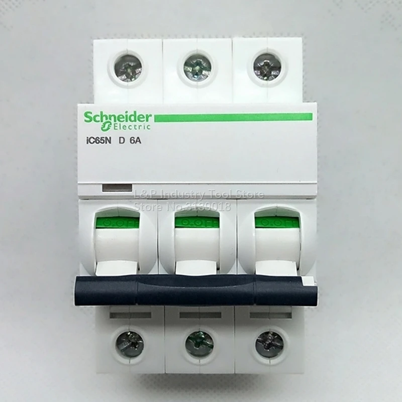 Новинка аутентичный миниатюрный автоматический выключатель Schneider telemecсоник IC65N 3P
