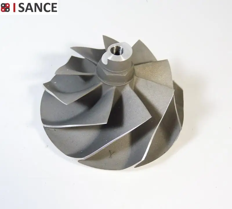 Улучшенное турбокомпрессорное колесо ISANCE Garrett GTP38 TP38 446579 0001 813 1001 001 для Ford Powerstroke