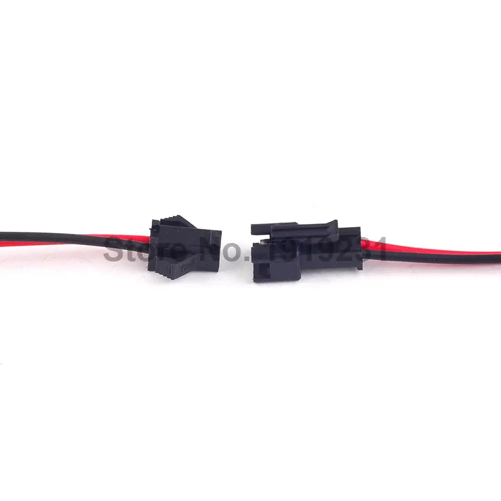 20 пар 2pin JST разъем для кабеля 15 см Одноцветный SMD 5050 3528 3014 5630 Светодиодная лента 2