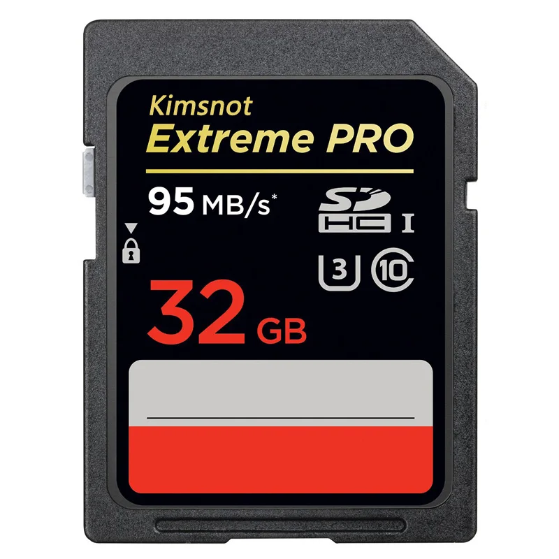 Карта памяти SDHC Kimsnot Extreme Pro высокоскоростная карта 633x32 ГБ 256 128 64 16 SD SDXC класс 10 95