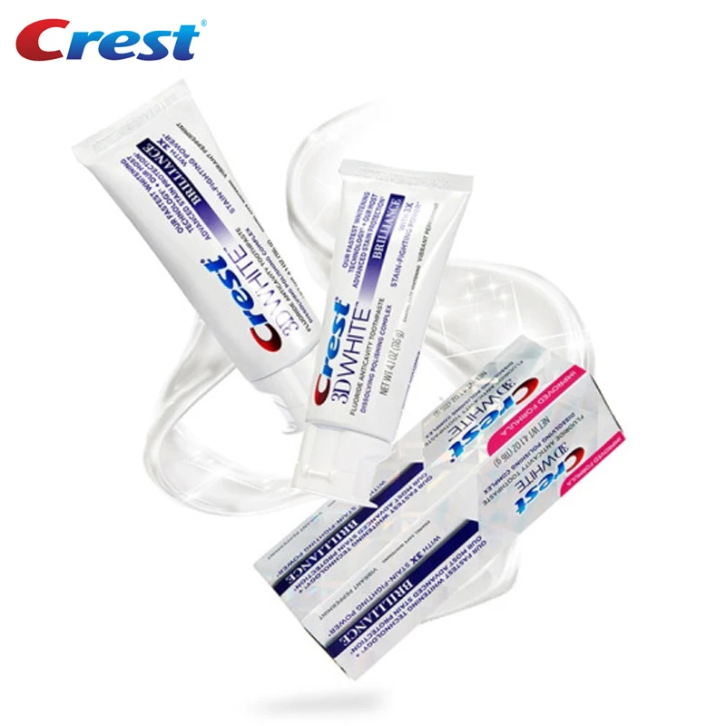Зубная паста Crest 3D White Advanced для отбеливания зубов гигиена полости рта зубная
