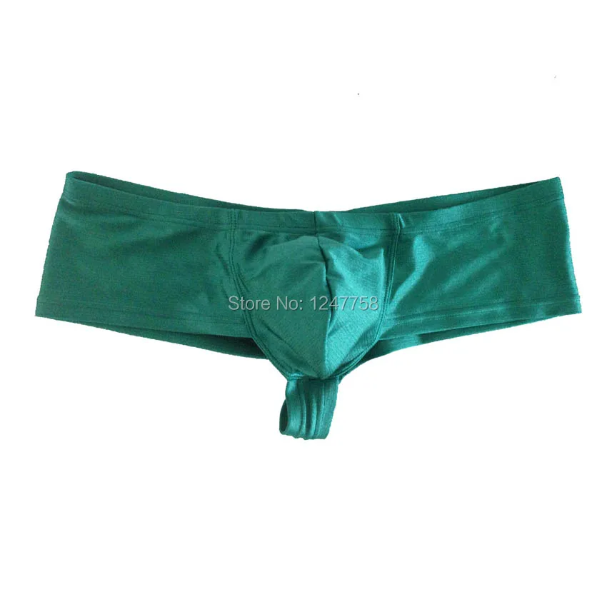 Нижнее белье мужское блестящие трусы боксеры с тонким рисунком|boxers pattern|bulge