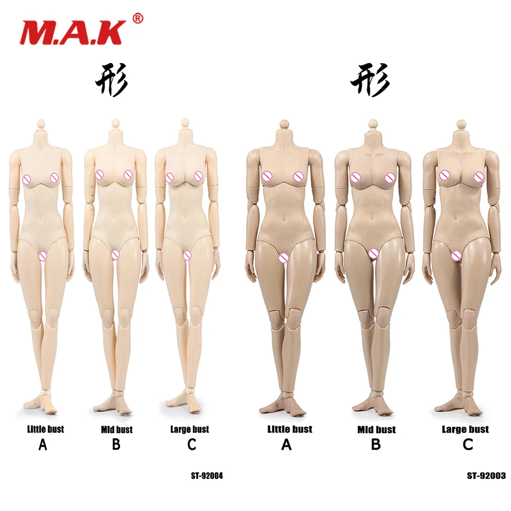 1/6 Scale XING Series Repay Version Super flexible Sexy Female Figure Body Suntan/Pale Color With Joints for 12'' Action Figure