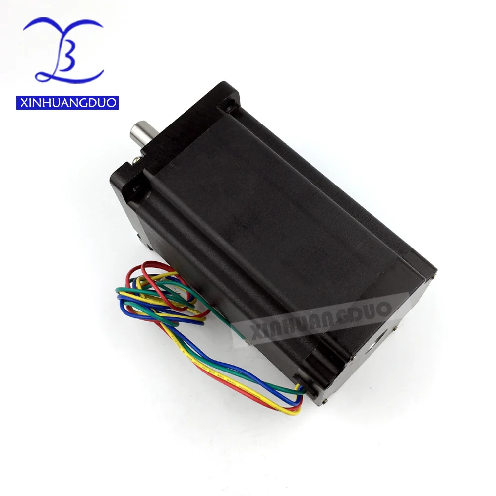 NEMA 34 CNC 86 шаговый двигатель 155 мм 12 N. m 6A диаметр 14 мм Nema34 шаговый двигатель 1700Oz-in для гравировального станка с ЧПУ с высоким крутящим моментом