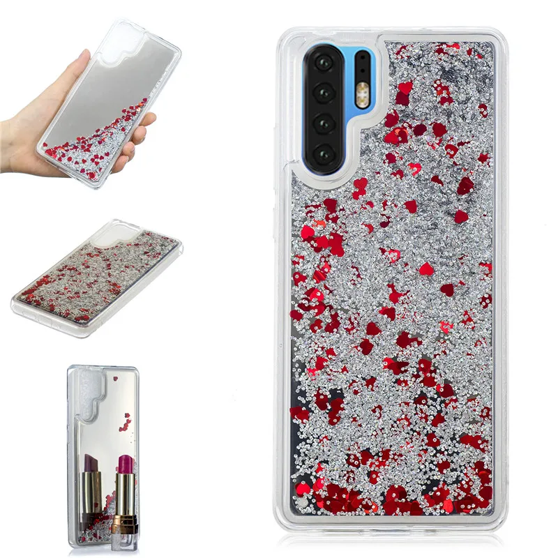 Динамический жидкий зыбучий песок чехол для Huawei P30 Pro P10 P20 Lite P8 2017 Mate 10 20 зеркальный