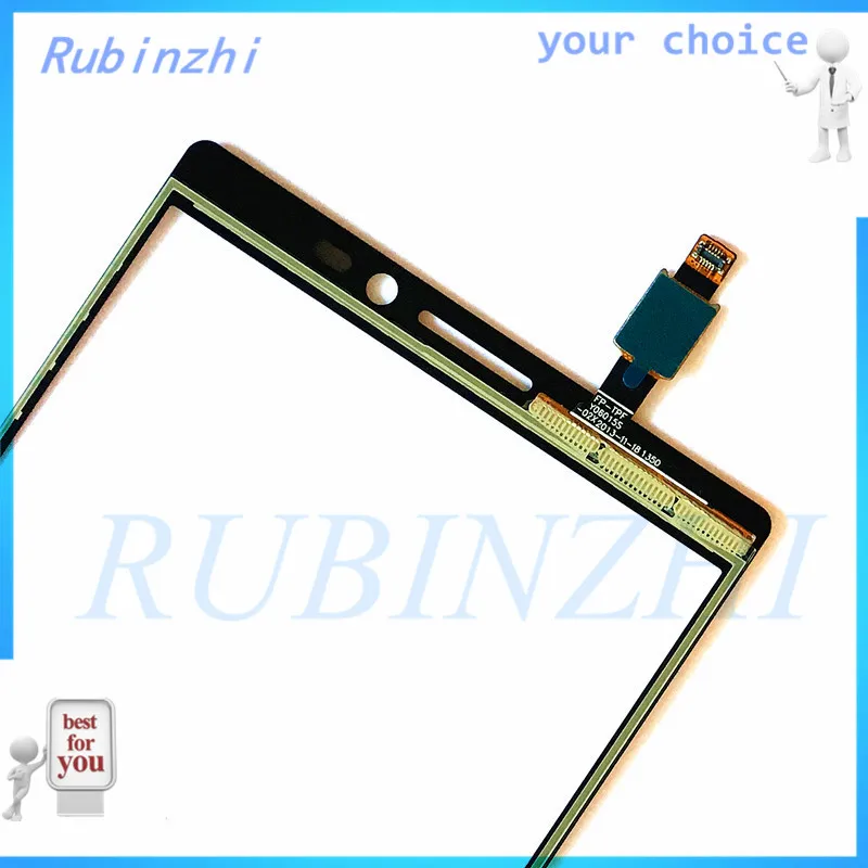 Rubinzhi дисплея + лента сенсорный экран для телефона lenovo vibe Z2 pro K920 Сенсорный