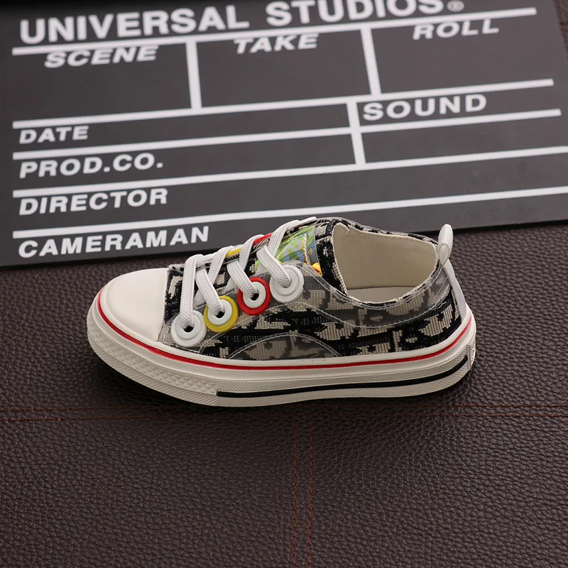 

2020 new children's shoes boys canvas shoes girls sequins baby soft bottom casual shoes children running shoes sports shoes