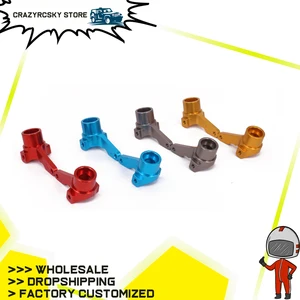 2 шт. RCAWD опорная ступица из сплава для радиоуправляемого хобби модель автомобиля 110 Kyosho Optima 4Wd рулевые блоки кубики для костяшек рук Багги внедорожник