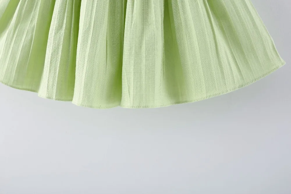 Младенческая летний день рождения рукавов принцесса цветочные платье dress