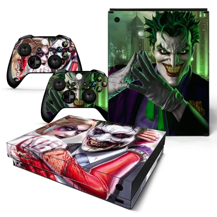 Джокер для Xbox One X наклейка консоль Защитная Наклейка полностью тело vinly - Цвет: TN-XboneX-0060