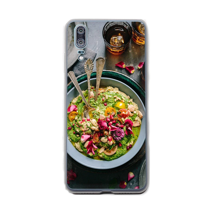 Чехол Desxz Food для Huawei Honor 6A 6C 7A 7X8 9 Lite 9i 10 Play 8C Note жесткий чехол | Мобильные телефоны и