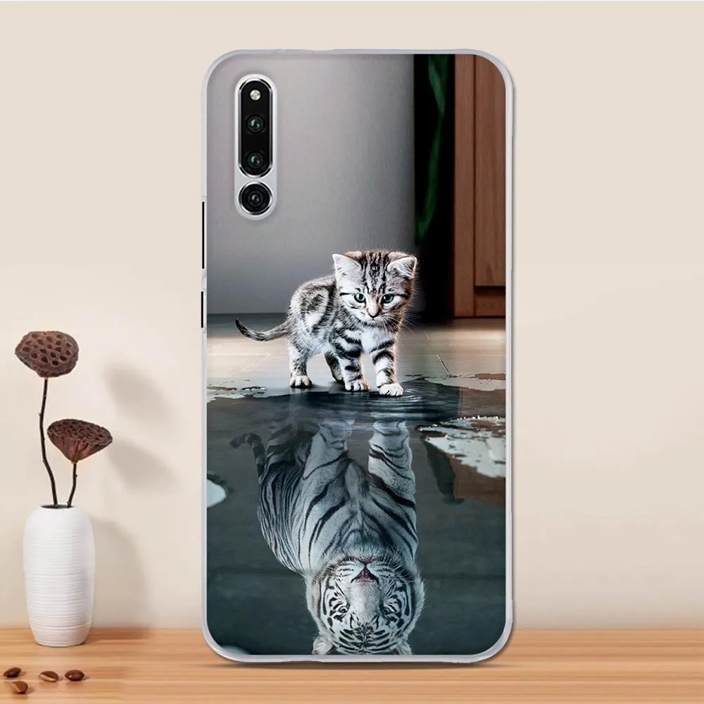 Чехол для Huawei Honor Magic 2 чехол телефона Силиконовый 3d TPU мягкий Capas Funda защитный