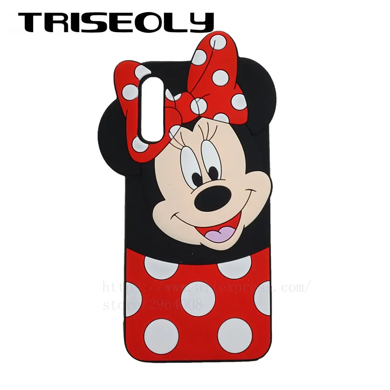Чехол TRISEOLY для samsung Galaxy A50, силиконовый чехол с 3D рисунком мыши, чехол для телефона samsung A50 A 50 A505 SM-A505F Galaxy ya50