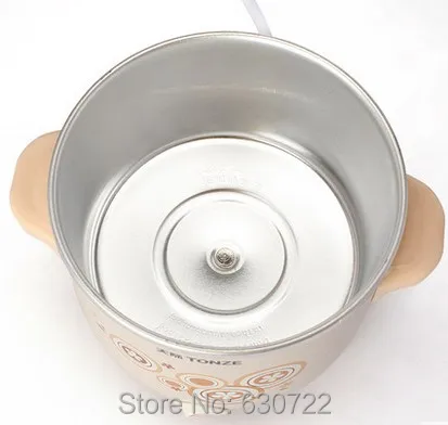 Dani Чжан 220V 70W DDG-7AD розовый электрические плиты Керамика вкладыш 0.6L Мультиварка 14x14x15 см