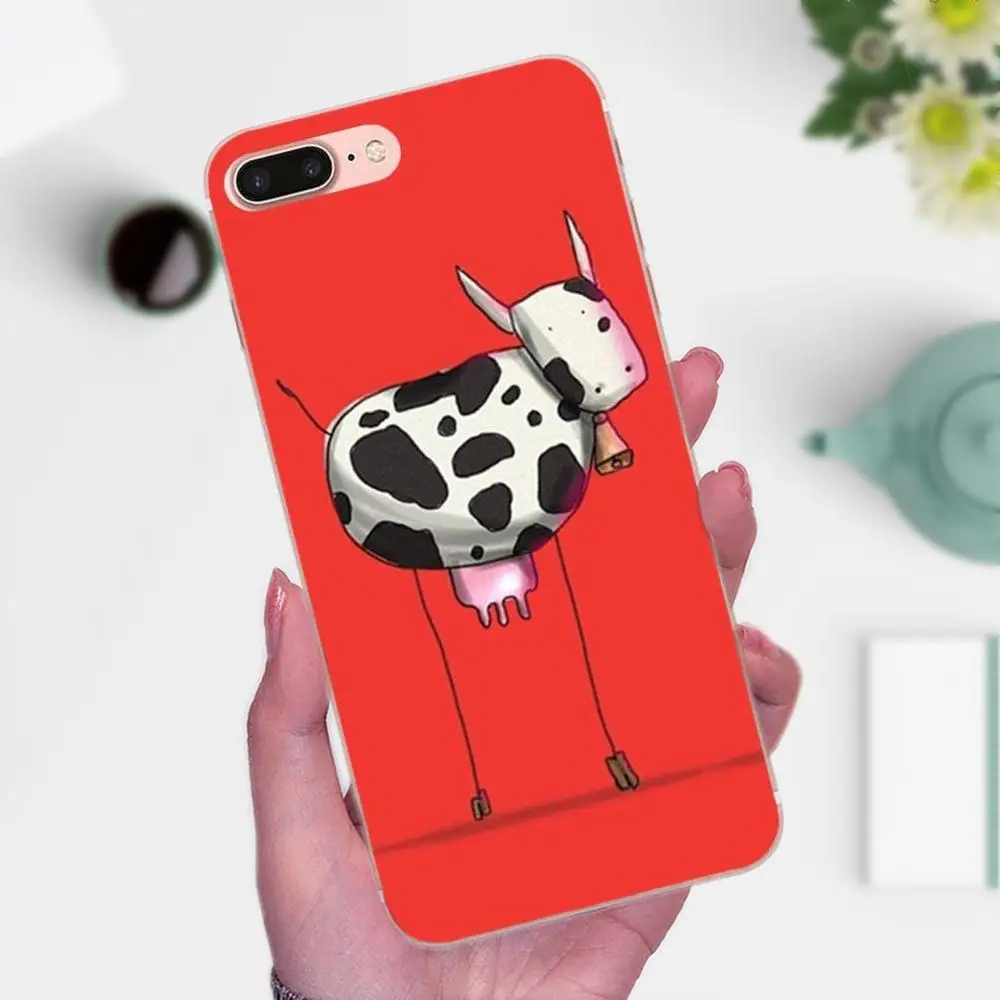 Милый мультяшный принт с животными для Huawei Honor 4C 5A 5C 5X 6 6C 6A 6X 7 7X 8 9 V8 V10 Y3II Y5II Y6II G8 P7 Play