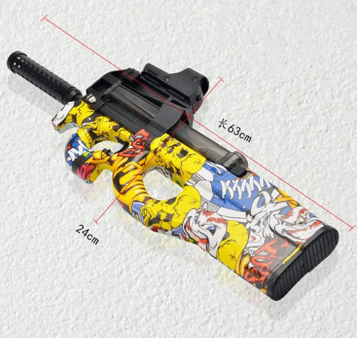 Граффити издание P90 электрический игрушечный пистолет Пейнтбол жить CS нападение