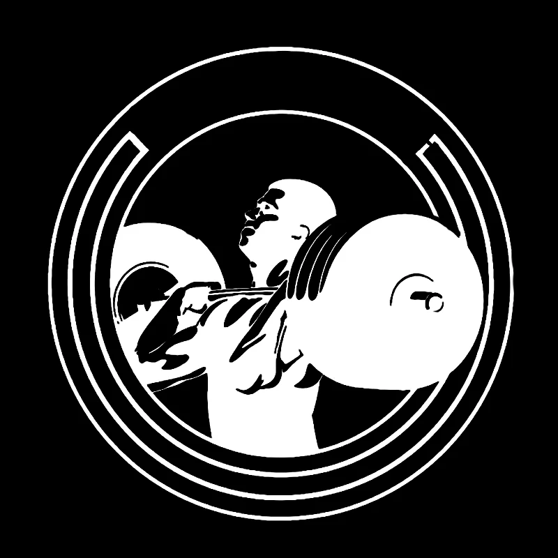 16 7 см * 17 интересный тренажерный зал Powerlifting Спорт Тяжелая атлетика силуэт