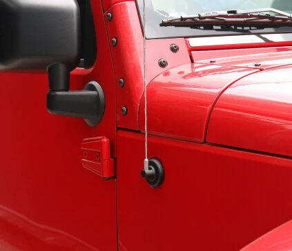 CarCarHome антенны металлические для Jeep Wrangler JK 2007 + 2 4 двери Бесплатная
