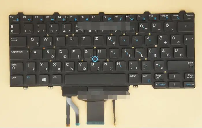 Новая клавиатура для Dell Latitude 14 E5450 E5470 E7450 E7470 E7480 португальский/Иврит/итальянский/швейцарский/Венгерский/русский/Греческий