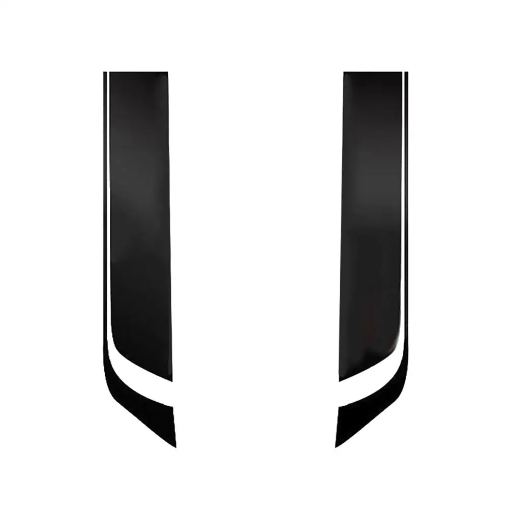 2 шт. гоночный автомобиль спортивный в полоску капот Наклейки Водонепроницаемый