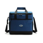 Термосумка для еды, стейка, 16 л, водонепроницаемая тканевая, через плечо