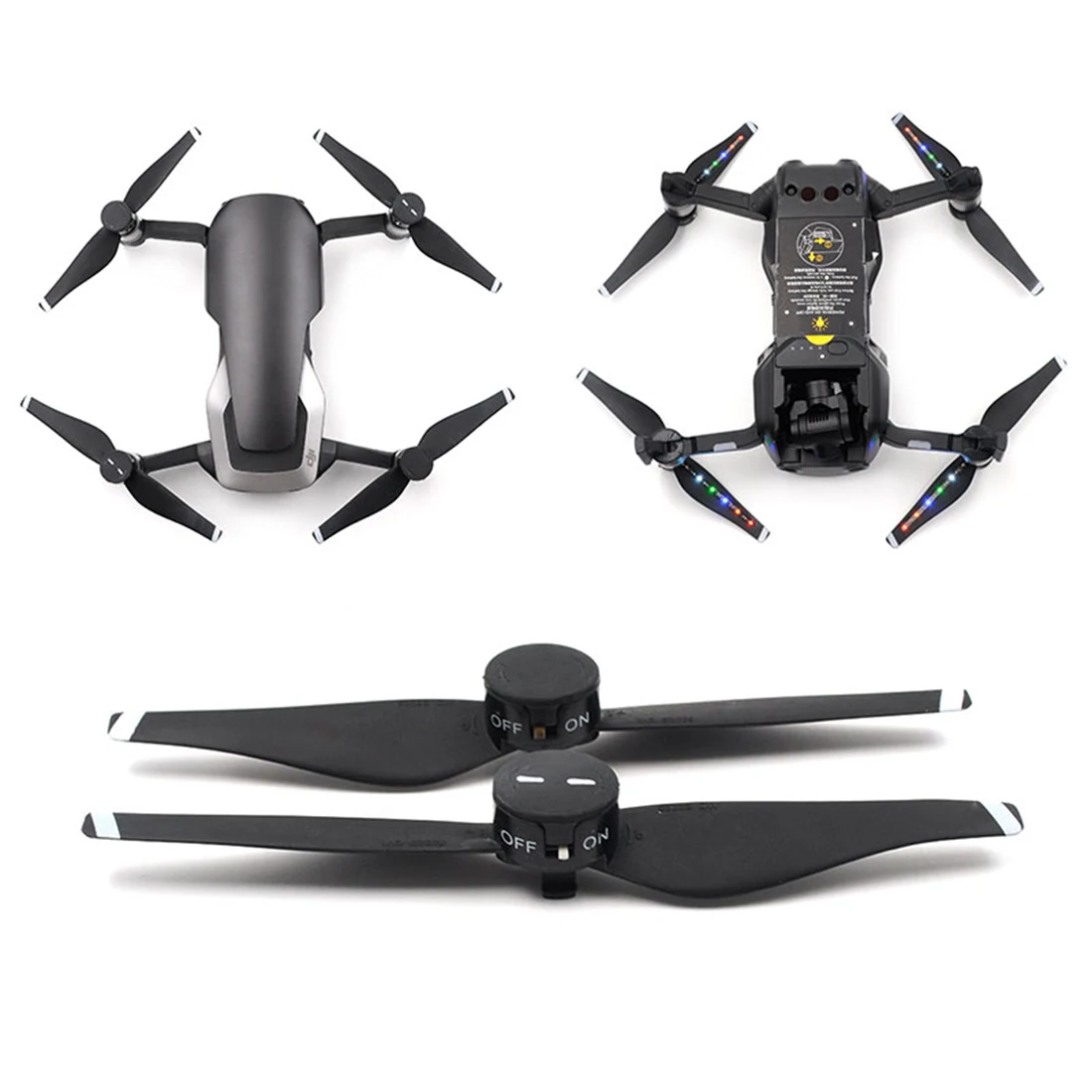 HOBBYINRC 2 шт. светодиодный лопасти вентилятора для зарядки DJI Mavic Air
