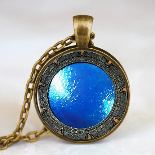 Ожерелье с подвеской в стиле стимпанк британская драма ворота портал Доктор Кто 1