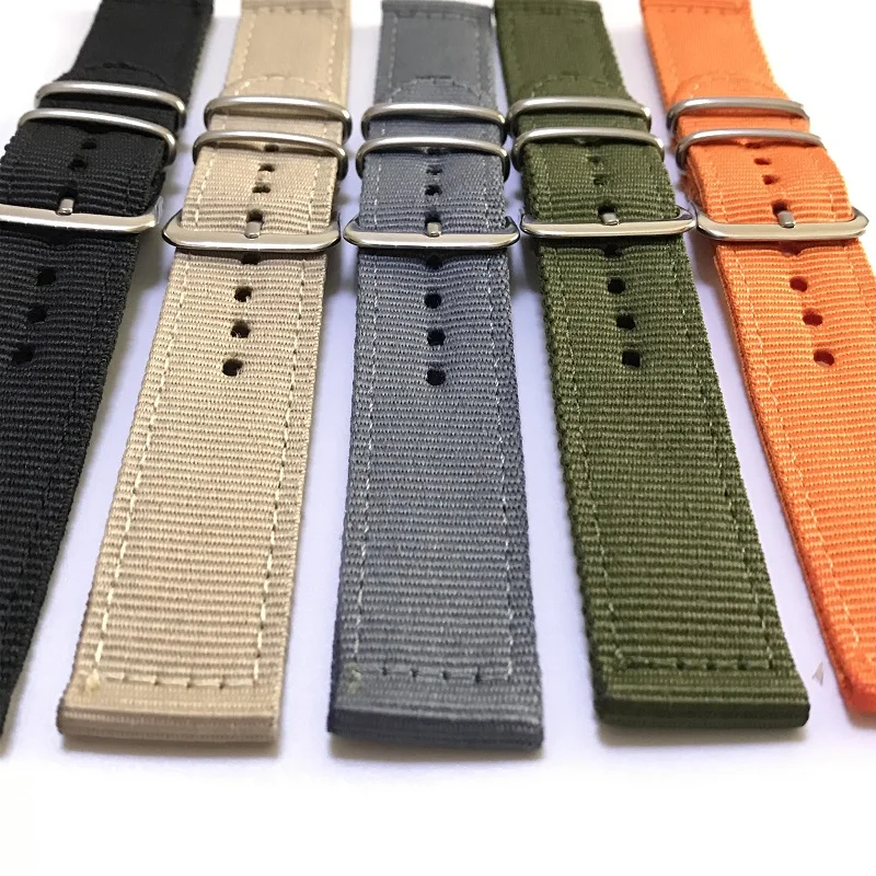 FIFATA Smart Watch Band Nylon Canvas Strap For Garmin Vivoactive3 Watchband Amazfit Bip Samsung Huawei 18/20/22/24mm |