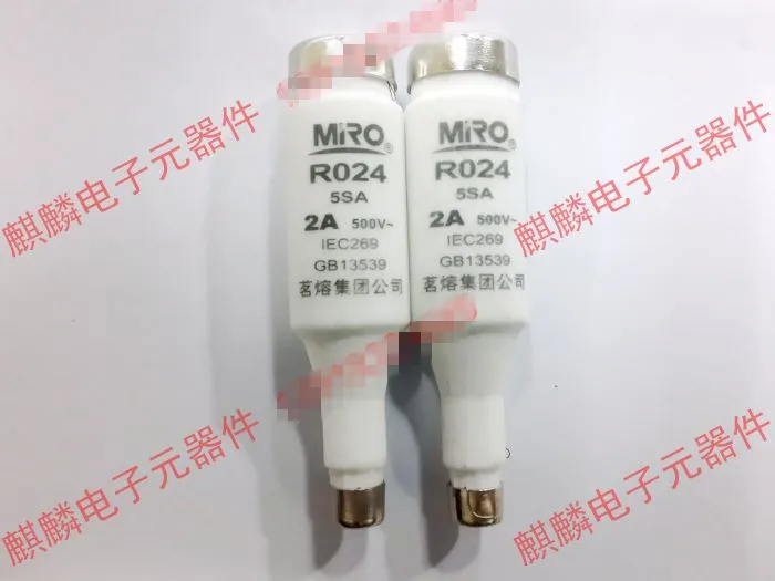 Оригинальный новый 100% E16 5SA RO24 настоящая керамика fuse 2A 500V Предохранитель