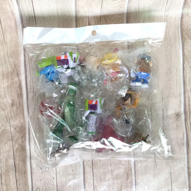 10 шт./лот Toy Story Рисунок Игрушки Вуди Базз Лайтер Джесси Рекс Мистер Картофельная