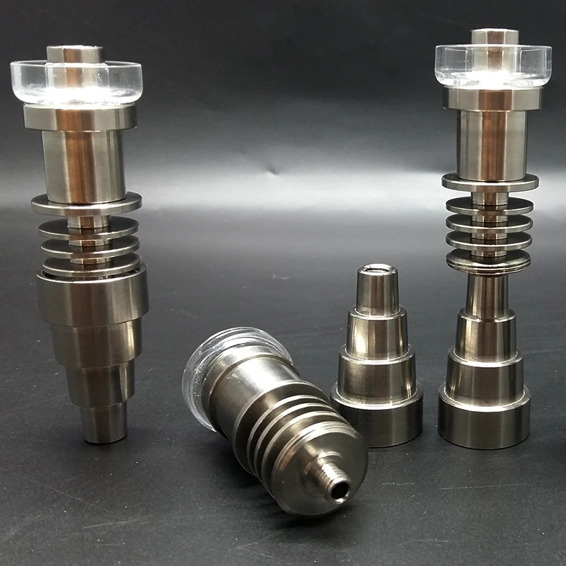 6 в 1 титановый/кварцевый гибридный E-образный гвоздь для 10 мм 16 или 20 E-образных