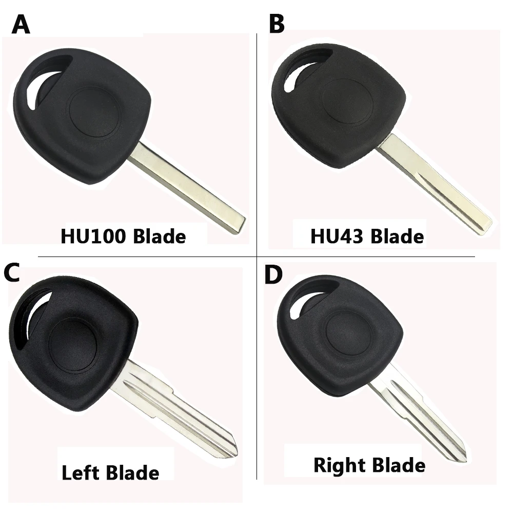 Чехол для ключей OkeyTech Transponder Fob HU100/HU43/YM28/HU46 Uncut Blade Vauxhall Opel пустая запасная крышка