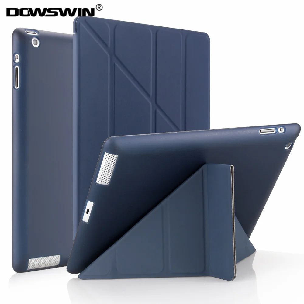 Чехол DOWSWIN для apple ipad 2 3 4 умный флип чехол мягкий накладка из ТПУ Ультратонкий