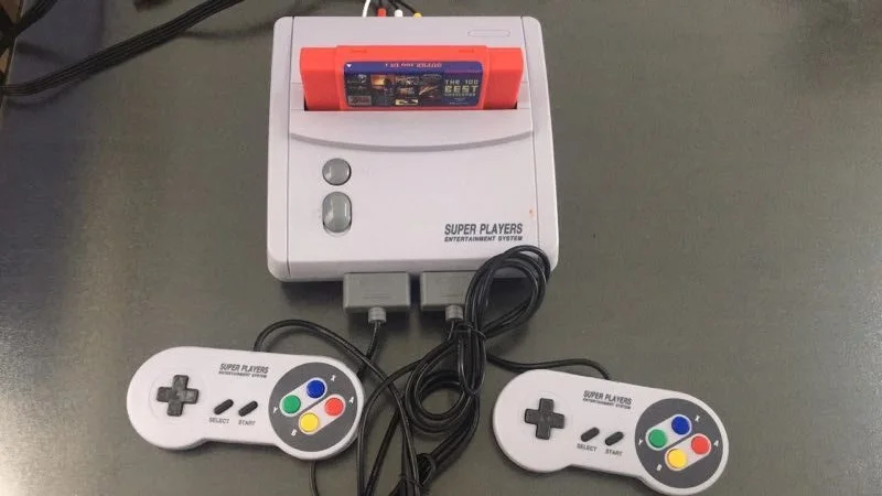 16 бит классические ТВ игровой консоли AV Выход 100 встроенный супер игры Картридж
