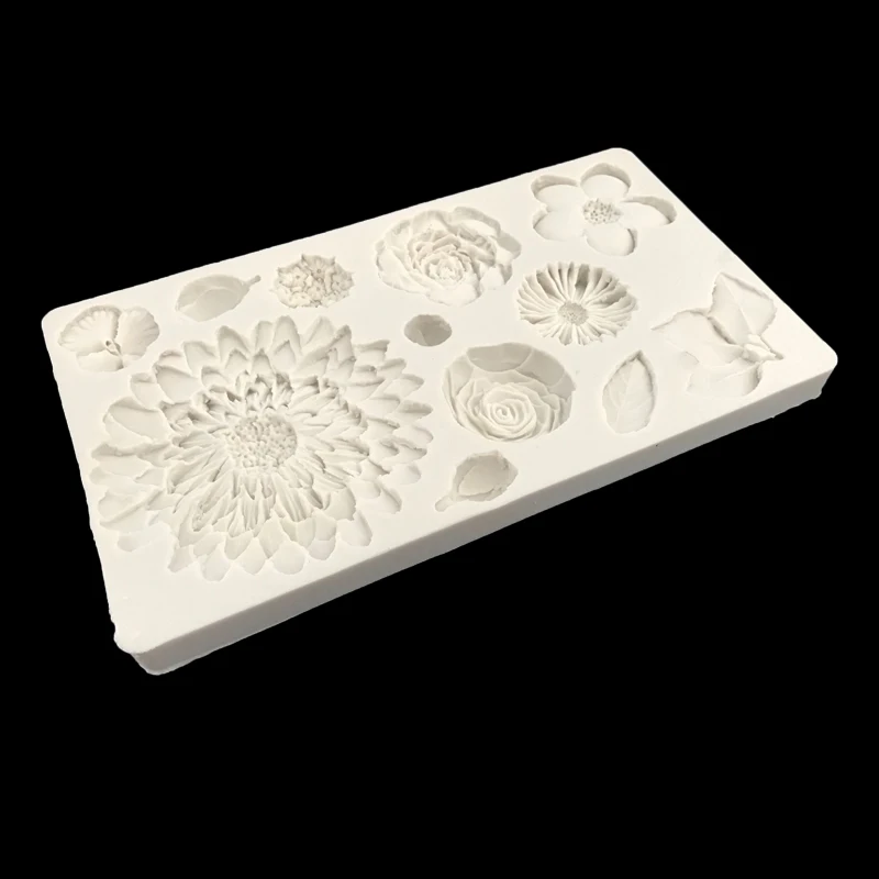 1 шт. силиконовые формы цветы|silicone mold|chocolate moldflower silicone mold |